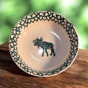 6 bowls Folk Craft Moose Country by Tienshan